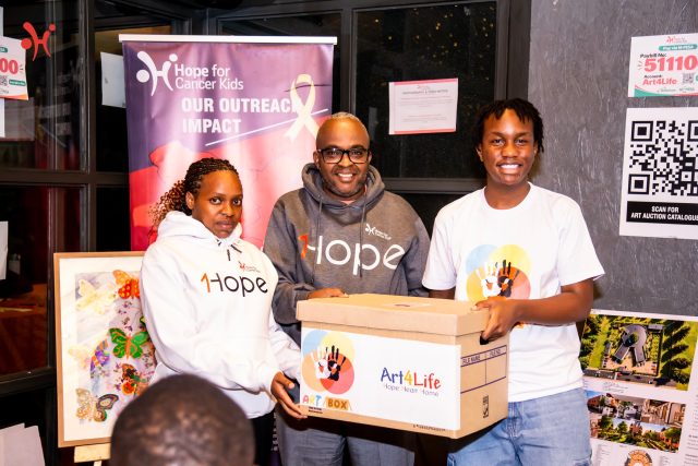 One of the highlights from The Butterfly Effect 2026 was welcoming @artboxprogramme, who joined us to present two Art Boxes to Hope for Cancer Kids; one for Kenyatta National Hospital and one for 1 Hope House.

Each Art Box is a complete Art Club kit designed for 50 students over 10 weeks, with everything needed to create, learn and express themselves through art.

We are so grateful to @artboxprogramme for choosing to support the children and families we work with and for being part of our Art4Life journey. 💛

Head over to their page to learn more about the Art Box Programme and the work they do. 🎨

#TheButterflyEffect2026 #Art4Life #ArtBoxProgramme #HopeForCancerKids #ChildhoodCancer