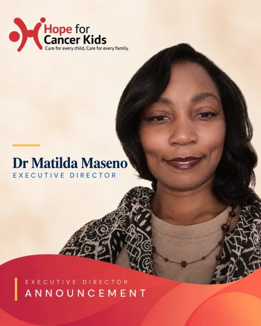 We are pleased to introduce Dr. Matilda Maseno, the new Executive Director of Hope for Cancer Kids. 

With over 15 years of experience in development and social impact, Dr. Maseno brings a wealth of expertise in strategic leadership, programme innovation, partnerships and resource mobilisation.

As she takes on this role, her leadership will help strengthen our programmes, build partnerships and advance our mission of improving the lives of children and families affected by childhood cancer.

Please join us in welcoming Dr. Matilda Maseno to the Hope for Cancer Kids family. 

We look forward to the journey ahead as we continue working towards timely and affordable cancer care for every child in Kenya.

Dr @matildamaseno 

#HopeForCancerKids #CommunityImpact #1HopeHouse #ChildhoodCancerAwareness